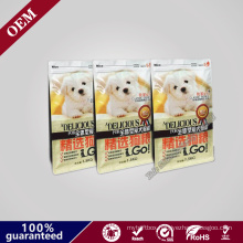 Accept Customer Order BPA Free Heat Seal Pet Packaging Pouch Aluminum Foil Lined Pet Food Bag